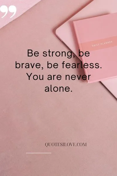 Be Strong God Is With You Quotes