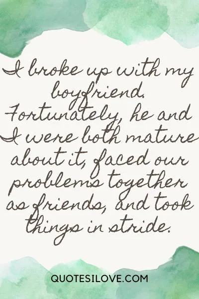 Breakup Announcement Quotes