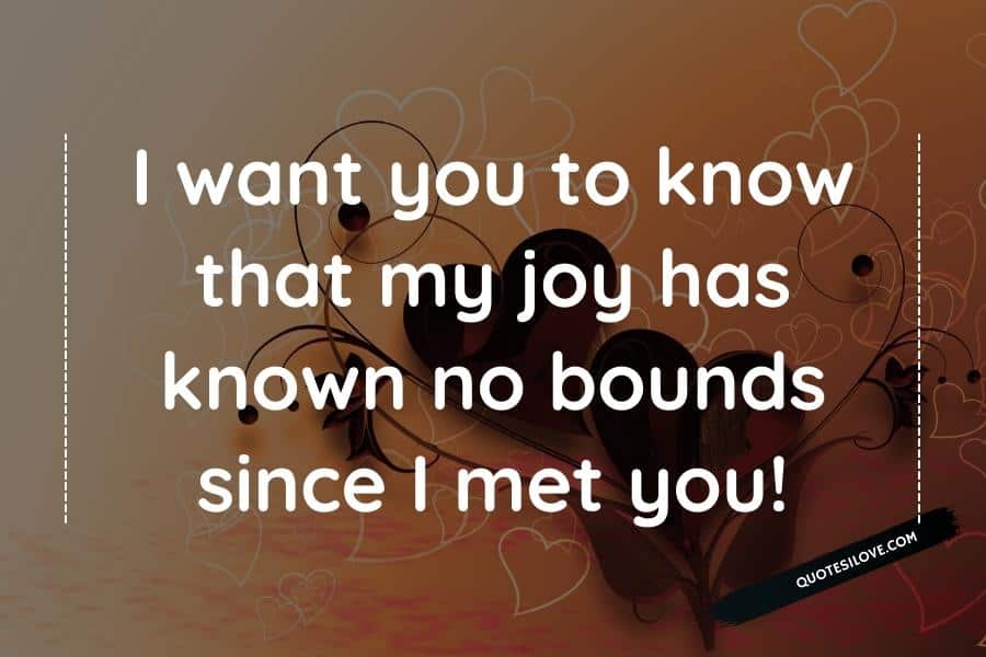 Ever Since I Met You Quotes
