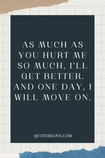 One Day I Will Forget You Quotes