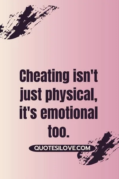 Cheating Isnt Always Physical Quotes Cheating Isnt Always Physical Quotes