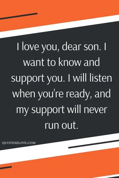 I Will Always Be Here for You Son Quotes I Will Always Be Here for You Son Quotes