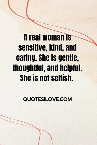 A Real Woman Can Do It All by Herself Quotes
