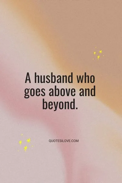 Best Husband Award Quotes