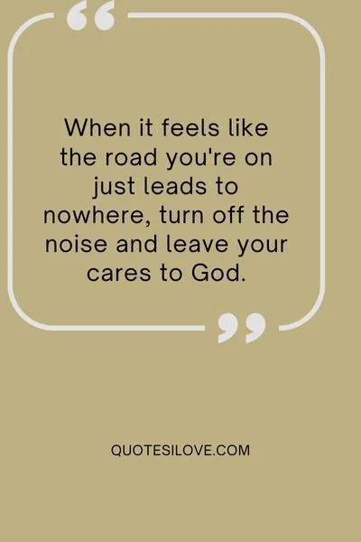 Take it to the Lord in Prayer Quotes