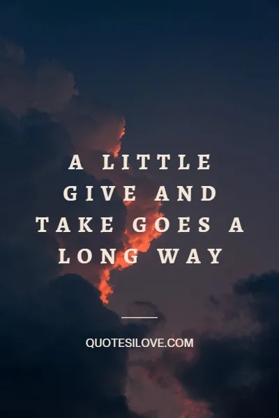 quotes on Adjustment in Relationship