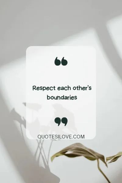 quotes on Boundaries in Relationships