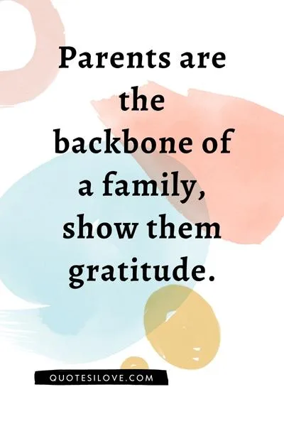 Appreciate Your Parents Quotes