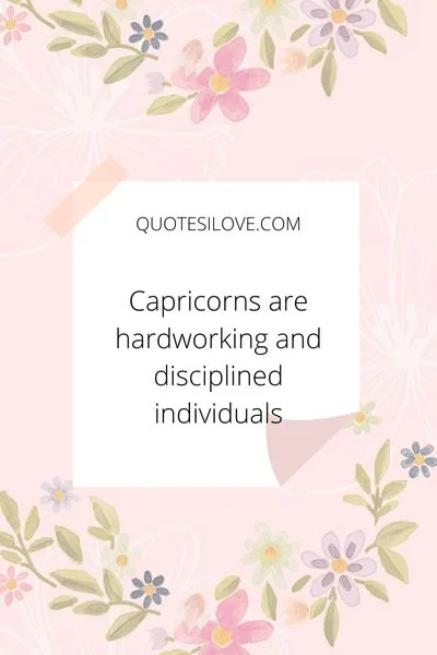 Capricorn Zodiac Sign Quotes Capricorn Zodiac Sign Quotes