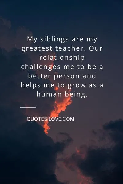 I Love My Siblings Quotes