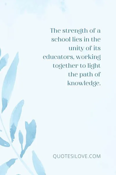 Quotes About Teamwork in Education ()