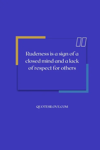 Rude Attitude Quotes Rude Attitude Quotes