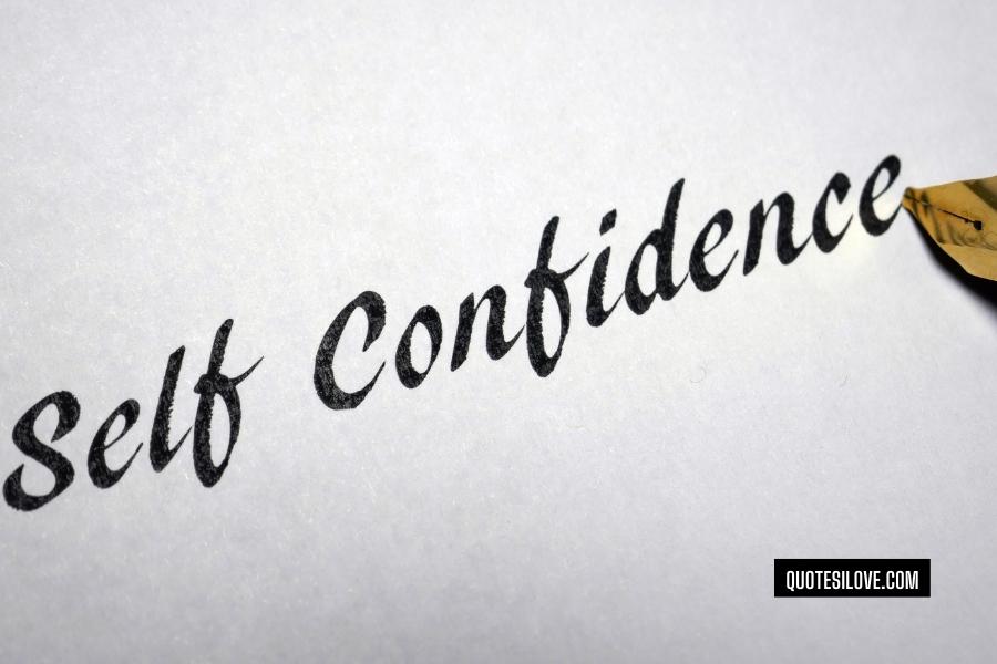 Self confidence Attitude Quotes