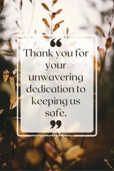 Thank You First Responders Quotes Thank You First Responders Quotes