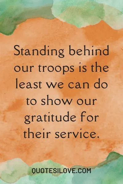 military support quotes