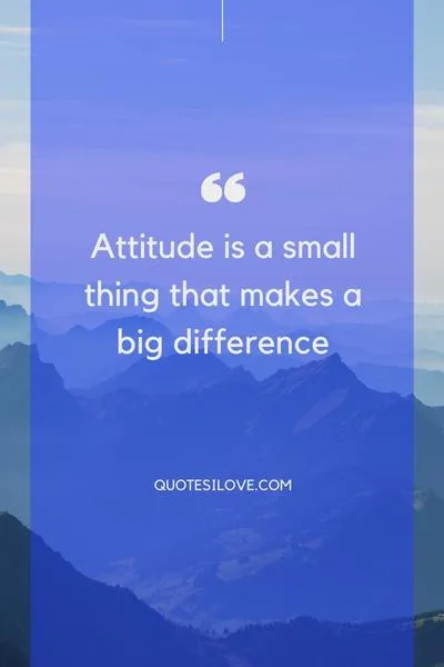 Attitude Matters Quotes