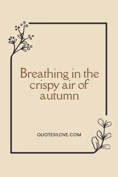Autumn Blessings Quotes