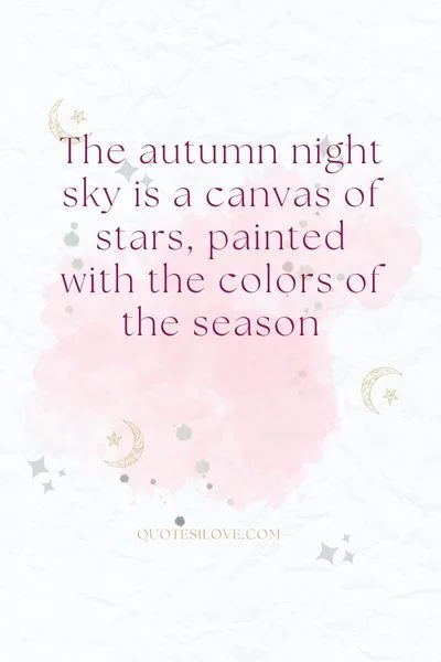 Autumn Nights Quotes