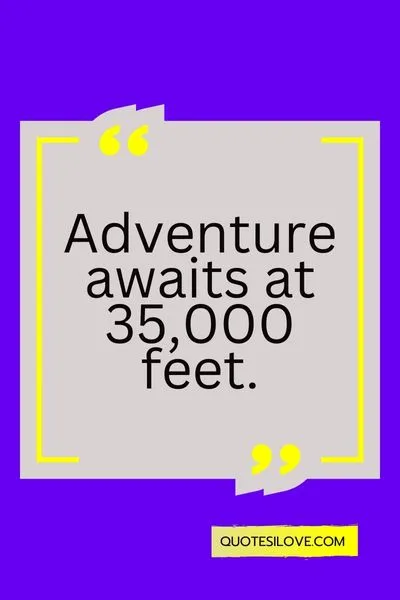 Flight Travelling Quotes