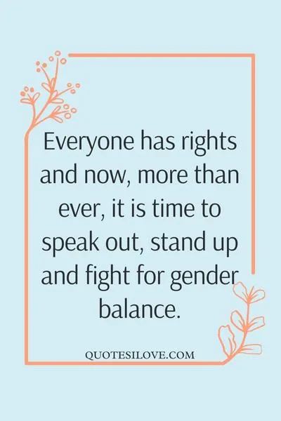 Gender Balance Quotes Gender Balance Quotes