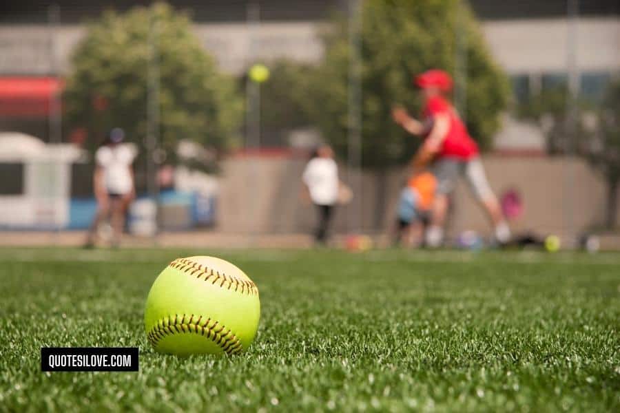 Motivational Positive Softball Quotes
