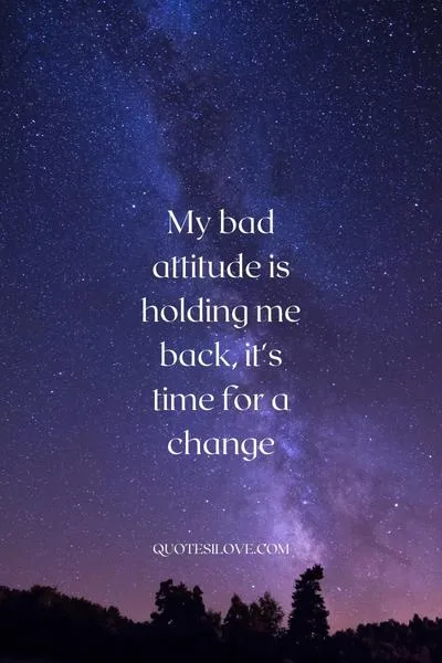 My Bad Attitude Quotes My Bad Attitude Quotes