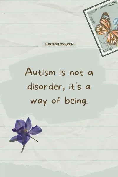 Understanding Autism Quotes