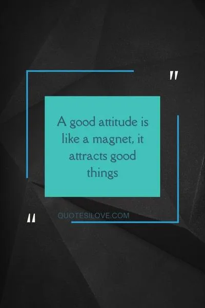 Your Attitude Defines You Quotes