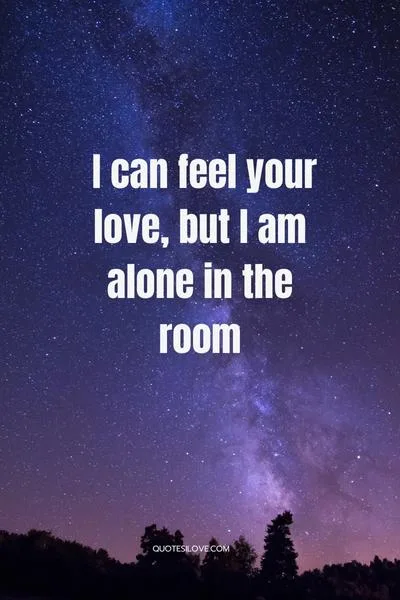 Alone in a Room Quotes Alone in a Room Quotes
