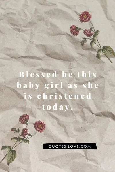 Christening Quotes for Granddaughter