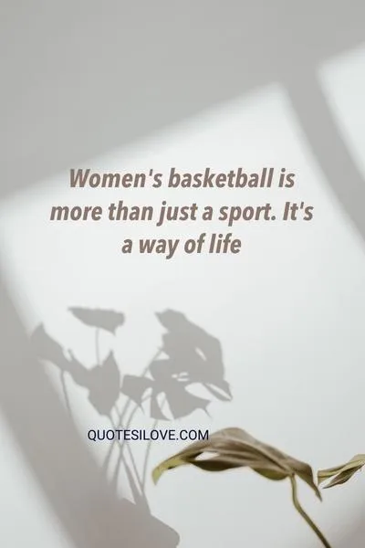 Womens Basketball Quotes