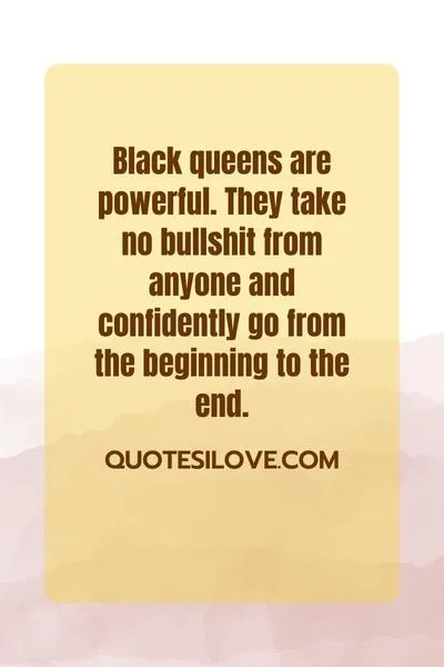 Black Queen Quotes and Sayings