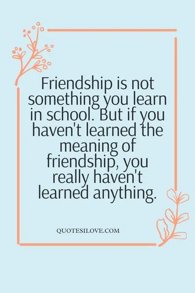 Blissful Friendship Quotes