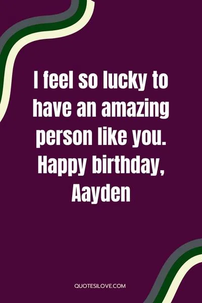 Happy Birthday Aayden Quotes and Wishes Happy Birthday Aayden Quotes and Wishes