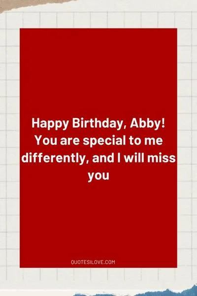 Happy Birthday Abby Quotes and Wishes Happy Birthday Abby Quotes and Wishes