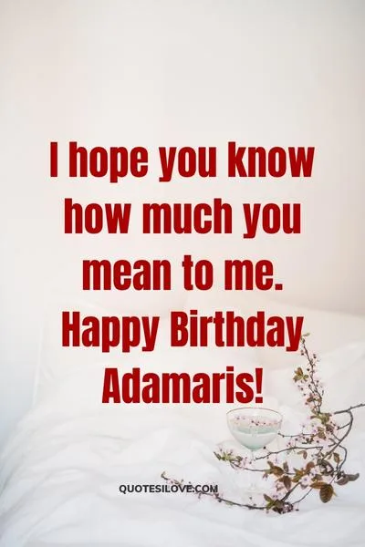 Happy Birthday Adamaris Quotes and Wishes Happy Birthday Adamaris Quotes and Wishes