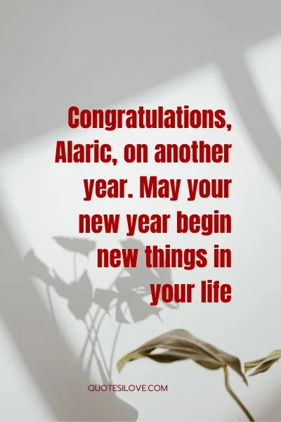 Happy Birthday Alaric Wishes and Quotes