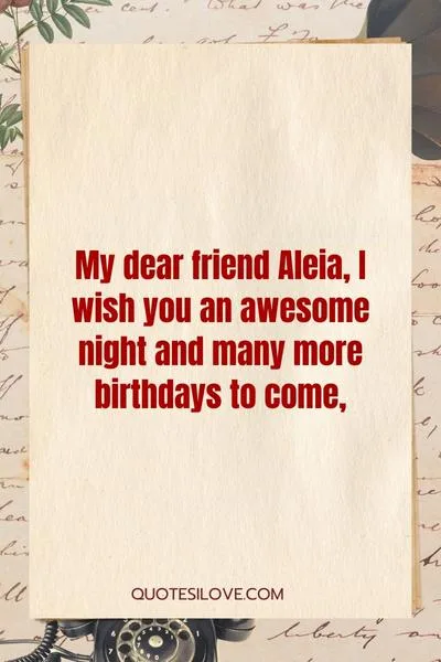 Happy Birthday Aleia Quotes and Wishes Happy Birthday Aleia Quotes and Wishes