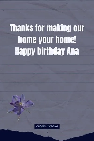 Happy Birthday Ana Quotes and Wishes Happy Birthday Ana Quotes and Wishes