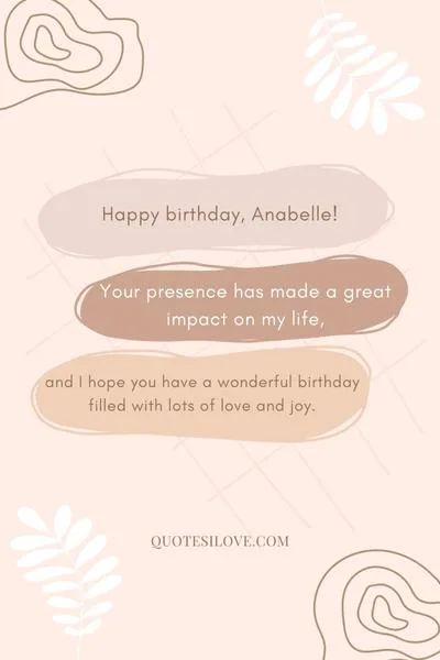 Happy Birthday Anabelle Quotes and Wishes Happy Birthday Anabelle Quotes and Wishes