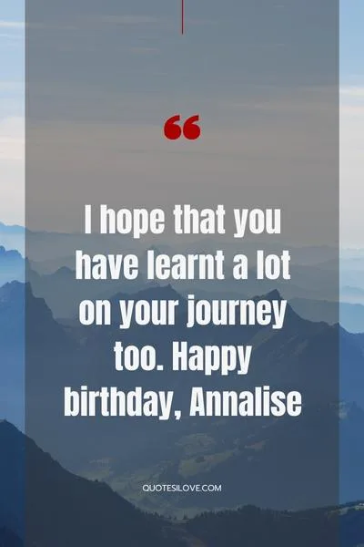 Happy Birthday Annalise Quotes and Wishes Happy Birthday Annalise Quotes and Wishes
