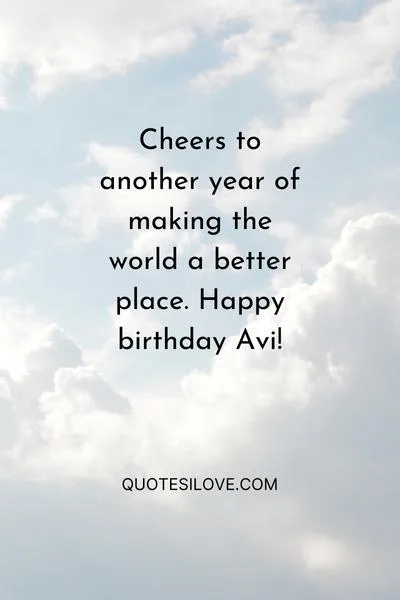 Happy Birthday Avi Wishes and Quotes