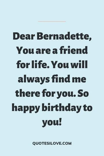 Happy Birthday Bernadette Quotes and Wishes Happy Birthday Bernadette Quotes and Wishes