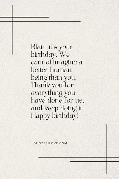 Happy Birthday Blair Quotes and Wishes Happy Birthday Blair Quotes and Wishes