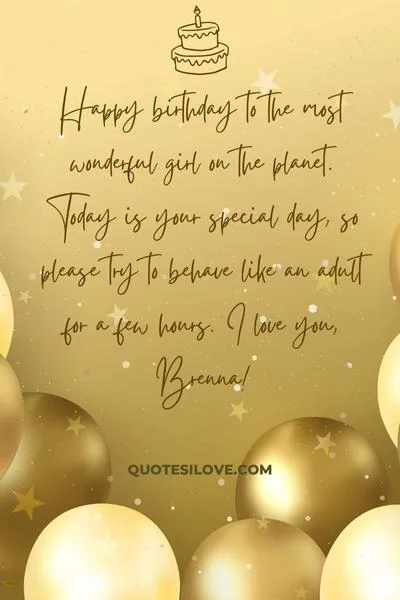 Happy Birthday Brenna Quotes and Wishes Happy Birthday Brenna Quotes and Wishes