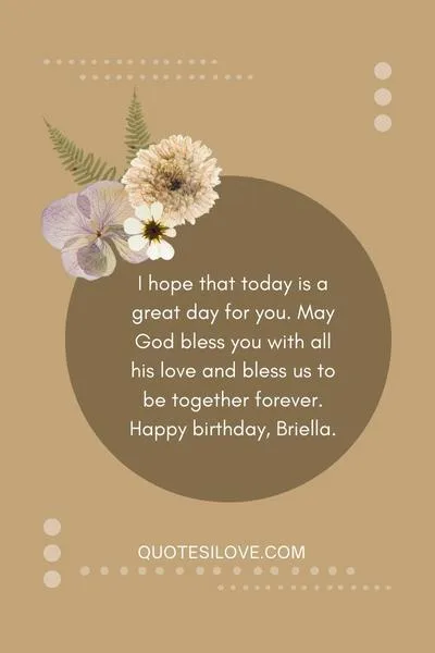 Happy Birthday Briella Quotes and Wishes