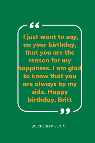 Happy Birthday Britt Quotes and Wishes Happy Birthday Britt Quotes and Wishes