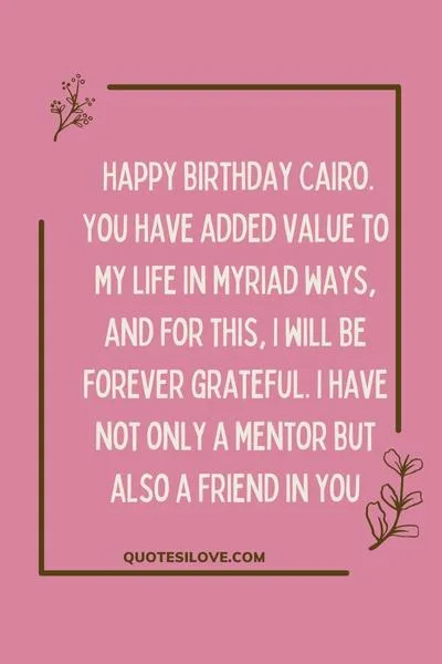 Happy Birthday Cairo Quotes and Wishes Happy Birthday Cairo Quotes and Wishes