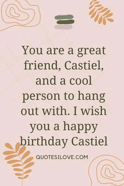 Happy Birthday Castiel Quotes and Wishes Happy Birthday Castiel Quotes and Wishes