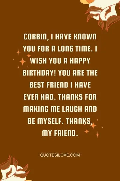 Happy Birthday Corbin Quotes and Wishes Happy Birthday Corbin Quotes and Wishes